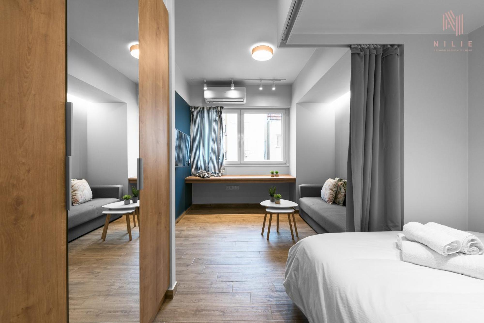 Ferienwohnung Big Apple, Nilie Hospitality Mgmt Thessaloniki Exterior foto